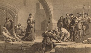 Cranmer bij de Verraderspoort door CW Sharpe