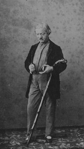Carte de visite van Jules Perrot