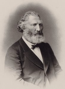 Portret van de componist Auguste François Morel 1809-1881, ca 1860 door C. Bornemann