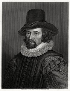Francis Bacon, Viscount St Albans, Engelse filosoof, wetenschapper en staatsman, 19e eeuw door C. Cook