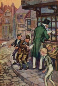 Illustratie voor Oliver Twist door Charles Dickens