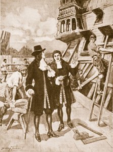 Peter de Grote in de scheepswerf van Deptford