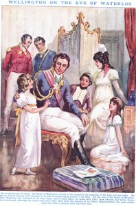 Wellington aan de vooravond van Waterloo AD 1815