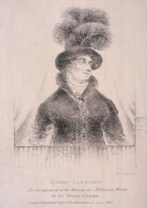 Caroline, Gemalin van George IV, 1820
