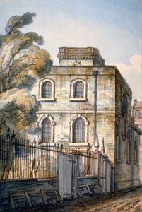 Kerk van All Hallows the Great, Upper Thames Street, Londen, 1813