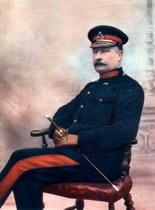 Generaal-majoor Charles Edmond Knox, commandant van de 12e Brigade, Zuid-Afrika, 1902 door C Knight