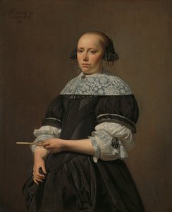 Portrait of Elisabeth Kessel (1640-1717).