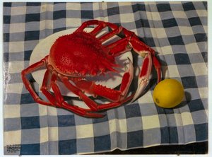 Krab en Citroen door Cagnaccio di San Pietro