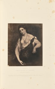 Vrouwelijk figuur, door P. Bordone door Caldesi and Montecchi