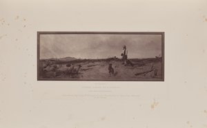 Lytham Sands, door R. Ansdell door Caldesi and Montecchi