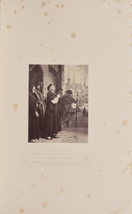 Martelaarschap van L. Saunders, door C.W. Cope, R.A. door Caldesi and Montecchi