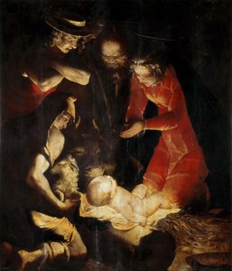 De Aanbidding van de Herders, 1550