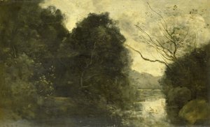 Vijver in het bos