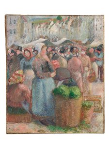 De Markt van Gisors, Grande-Rue, 1885