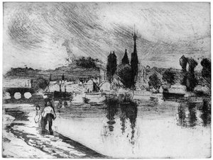 Rouen, Cours la Reine, c1850-1900 1924