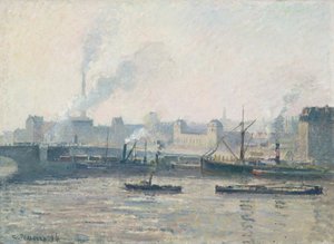 De Saint-Sever-brug, Rouen: Mist