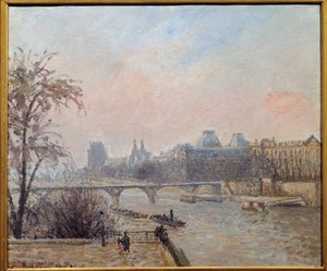 De Seine en het Louvre in 1903