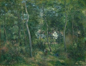 Rand van het bos bij L