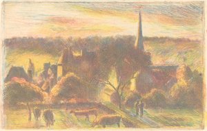 Eglise et ferme d