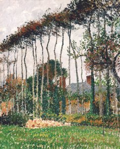 Frans: Les grands hêtres à Varengeville
Duits: De grote koperen beuken in Varengeville door Camille Pissarro