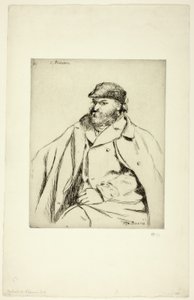 Paul Cézanne door Camille Pissarro