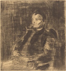 Portret van Paul Signac, ca. 1890 door Camille Pissarro