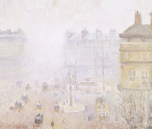 Place du Theatre Francais: Mist Effect