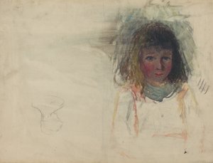 De zoon van de kunstenaar Georges [verso]