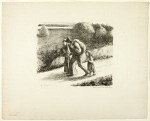 De Zwerver door Camille Pissarro