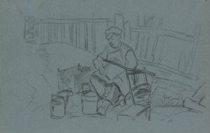 Timmerman met Zijn Gereedschap