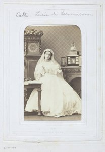 Adelina Patti, 1860-69 door Camille Silvy