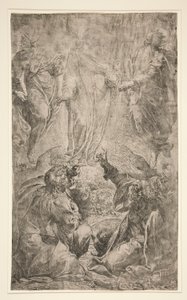 De Transfiguratie door Camillo Procaccini
