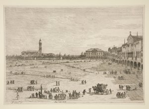 Prà della Valle, uit de serie Vedute (Gezichten)
