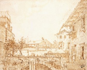 Een uitzicht op een terras in Padua