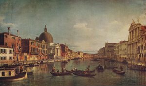 Een uitzicht op het Canal Grande Venetië, c1740, c1915