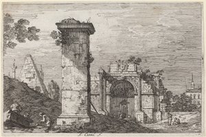 Landschap met Verwoeste Monumenten