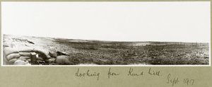 Kijkend vanaf Kurd Hill, september 1917