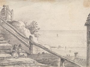 De oostelijke klif beklimmen, Hastings