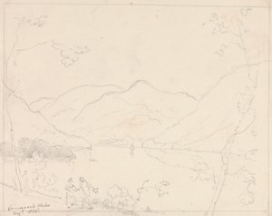 Crummock Water, augustus 1835 door Capt. Thomas Hastings