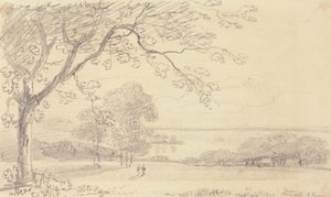 East Cowes vanaf Spring Hill, Isle of Wight door Capt. Thomas Hastings