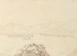Van boven de tunnel op de Kenmare Road, 4 september 1841 door Capt. Thomas Hastings