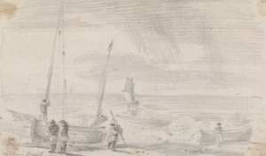 Hastings Beach, 5 november 1815 door Capt. Thomas Hastings