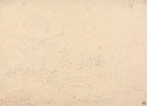 Holne Chase bij Ashburton, 30 Mei 1833 door Capt. Thomas Hastings