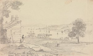 Uitzicht over de Medina, 2 december 1826 door Capt. Thomas Hastings
