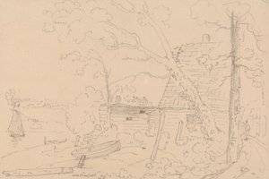 Bij Newport, 12 augustus 1826 door Capt. Thomas Hastings