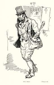 Dickens personage: Bill Sikes door Captain Edward Henry Handley Read
