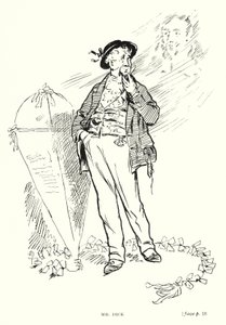 Dickens personage: Mr Dick door Captain Edward Henry Handley Read
