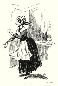 Dickens personage: Mevrouw Raddle door Captain Edward Henry Handley Read