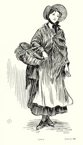 Dickens personage: Nancy door Captain Edward Henry Handley Read