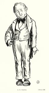 Dickens personage: R W Wilfer door Captain Edward Henry Handley Read